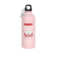 Adventure Metal Water Bottle - Pink