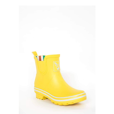 Evercreatures Yellow Meadow Ankle Wellies