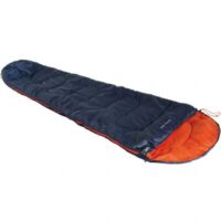 High Peak Action 250 Sleeping Bag - Navy Blue/Orange