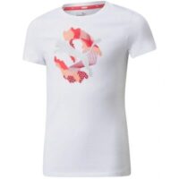 Puma Junior Alpha T-Shirt- White