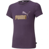 Puma Junior ESS + Logo T-Shirt - Purple