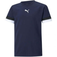 Puma Junior TeamRise Jersey T-Shirt - Navy Blue