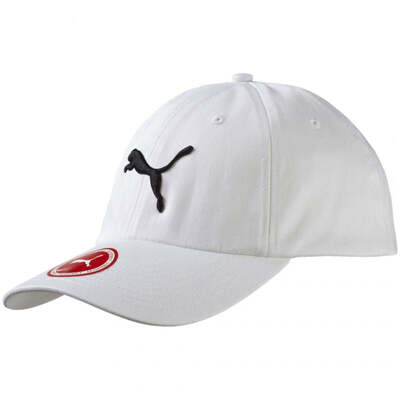 Puma Unisex Essential Big Cat Cap - White