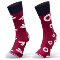 Sesto Unisex Senso Dragonfly Socks -  Multicolour