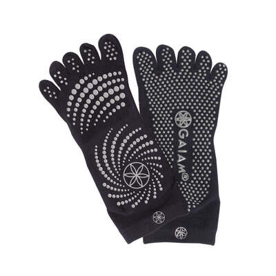 Gaiam Anti-Slip Socks S / M - Black