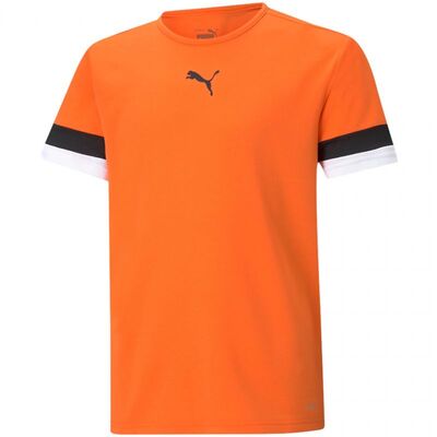 Puma Junior TeamRise Jersey T-Shirt - Orange