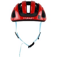 Oakley Light Comfortable Red Cycling Helmet in Black | Size: Small