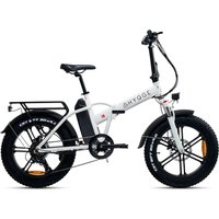 Hygge Vester Electric Bike Heron White Foldable With 36V Hub Motor