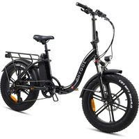 Hygge Vester Step Through Electric Bike Onyx Black Foldable