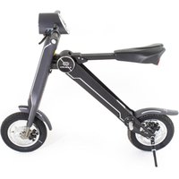 Cruzaa Electric Scooter Carbon Black with Built-in Speakers & Bluetooth