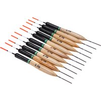 Lixada 2g Fishing Floats Paulownia Wood Fishing Tackle Tools Sports Outdoors