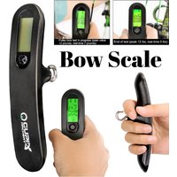 Archery LED Bow Scale 110lbs Draw Weight Weighing Tool Dynamometer Archery Compound Recurve Bow Measuring Instrument Test Tool