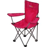 Regatta Unisex Kids Isla Lightweight Folding Camping Chair (Cabaret) - Multicolour Steel - One Size