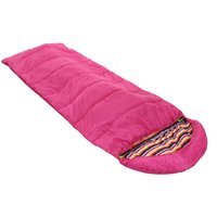 Regatta Unisex Hana 200 Mummy Sleeping Bag (Duchess Pink Stripe) - One Size