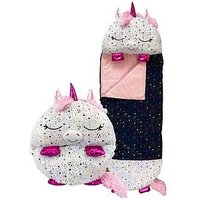 Happy Nappers Shimmer Unicorn Sleeping Bag - Large
