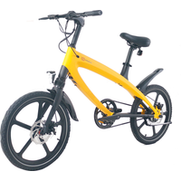 Cruzaa Solarbeam Yellow Electric Bike With Built-in Speakers & Bluetooth