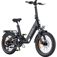 Engwe L20 3.0 Boost Electric Bike 250W 100Nm Mid-drive Motor Full Suspension