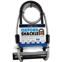 Oxford Oxford LK332 Shackle12 Duo U-Lock & 1200mm Lockmate