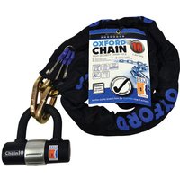 Oxford Oxford LK144 Chain10 Chain Lock & Mini Shackle 10mm x 1400mm