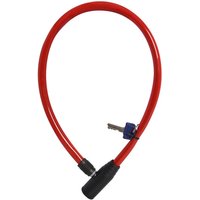 Oxford Oxford OF226 Hoop4 Cable Lock 4mm x 600mm Red