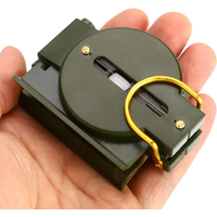 Waterproof High Precision Compass Outdoor Gadget Sports Hiking Mountaineering Professional Military Army Metal Sight