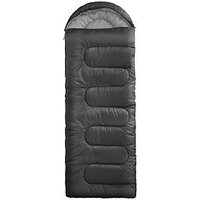Silentnight Camping Collection Softfill&Trade; Adult Sleeping Bag - Black