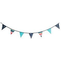 Beau & Elliot Confetti Mini Decorative Reuseable Picnic Outdoor Bunting (6M) 15 Flags
