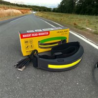 Head Torch 5W Cob Super Bright Rechargeable Torch
