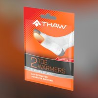 2PK THAW Disposable Toe Warmers 7Hr Heat
