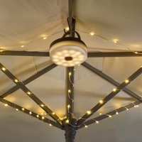 Solar Power Portable 4 in 1 String Lights by Smart Solar