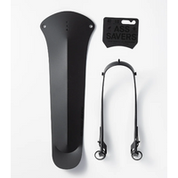 Ass Savers Win Wing Gravel 2 Rear Mudguard Stealth Black